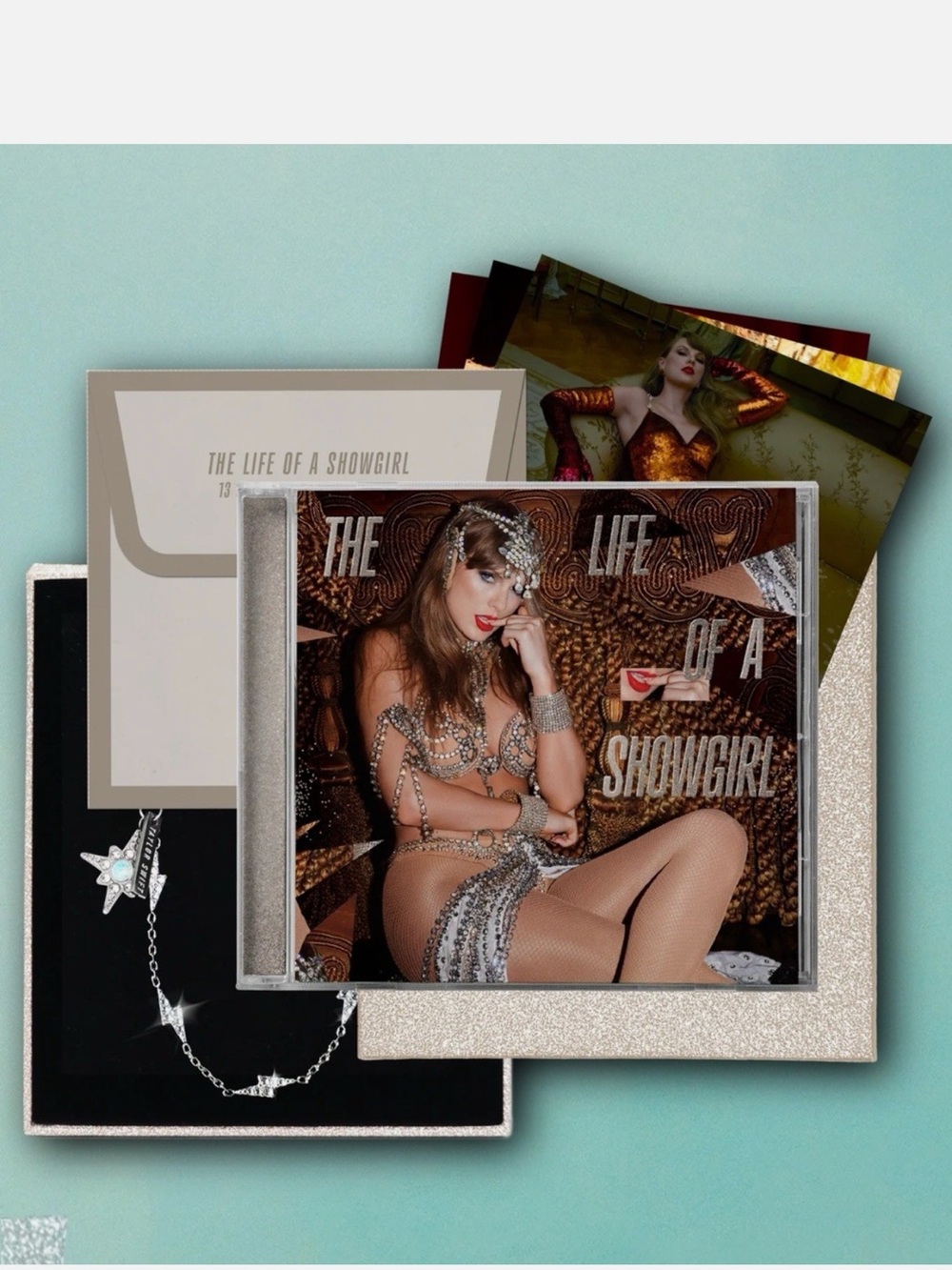 Taylor Swift Life of a Showgirl Deluxe Box Set w/bracelet